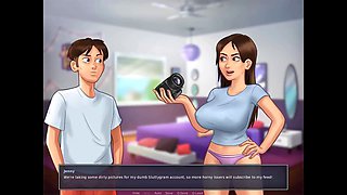 Summertime Saga delivers epic tit crushing and super sexy scenes