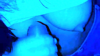 My husband's friend cums on my face