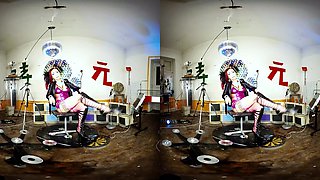 077 - Redfox - Rocker Girl Naked In Studio - Sexlikereal