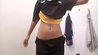 Indian Virgin Girl Shows Her Body