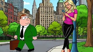 Horny Housewife Cuckold Fantasy Cartoon