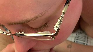 POV Glasses Wife Edges and Licks Balls