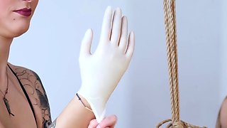 Teen party lesbians lick and finger