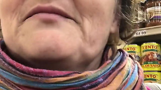Flashing My Tits in Supermarket to Show You How Cold It Was!
