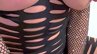 Close up on sexy pussy of masturbating girl