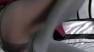 Uniform and Pantyhose Featuring Sarah Louise