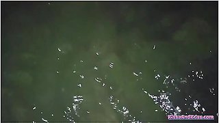 Date With Stranger On Night Public Beach