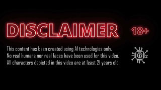 Pale Stepsister Doggystyle and Riding Fuck! Huge Facial Cumshot! Ai Asmr Hentai