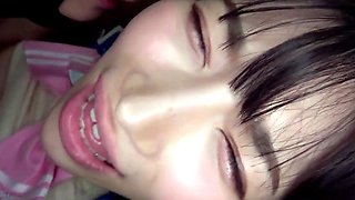 Japanese teen toying before bed Dreamroom Productions