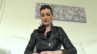 Lady Victoria Valentes Panties Sniffed and Masturbated in BDSM