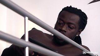 Freddy Gong's Blonde Lesson in a Steamy Czech Hostel Encounter