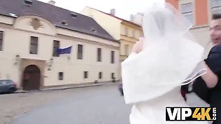 Vip4k. prosperous fellow pays well to screw hot young babe on her wedding day