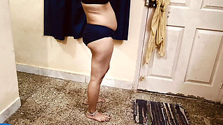 Natural Village House Wife Nude Bathing Video