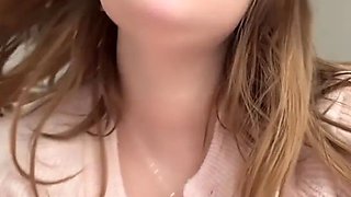 CUM and listen to me! SECRET facetime call from a French teacher