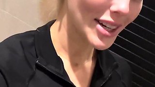 Blonde emo amateur solo masturbation