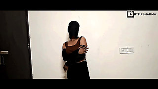 Caught My Friend's Girlfriend Nude Dancing Solo - Indian Doggy Style