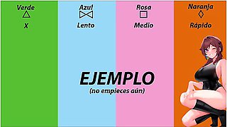 Joi - Squid Game. A Challenge To Masturbate. Spanish Audio - Car Toon