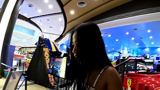 Big ass Thai GF fucked from behind doggy