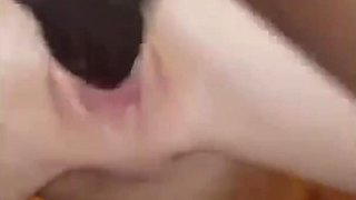 Amateur brunette enjoys he man's BBC in a few positions