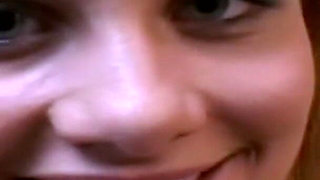 Blonde Slut's Pussy Stretched Wide by Throbbing Cock