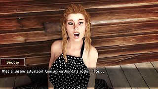 Cuming on My Friend's Mother's Face