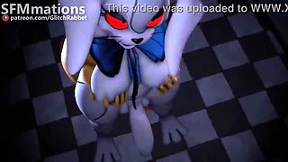 FNAF 2 Vanny's Hardcore Fuck Adventure with 3D Toy Girl