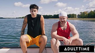 Straight Buddies Marcus McNeil and Angel Elias Transform Disastrous Boat Trip into Rough Outdoor Hardcore