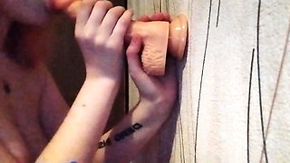 A Shy Girl Is Sucking a Cock, Do You Like the Way I'm Doing It?