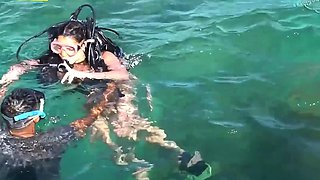 Famous Brazilian actress caught masturbating on the beach