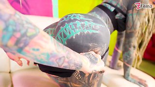 Hardcore Threesome Anal - Massive Gape, ATM and ATOGM