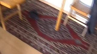 Brunette German teen fucked in the ass