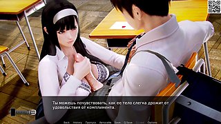 Adult visual novel featuring big-boobed waifus and steamy action