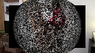 stinky nylon feet sniffing from sneakers