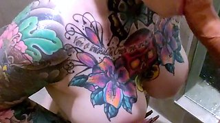 Homemade amateur riding cock cumshot swallow in lingerie