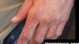 Abnormal mature homosexual smacks man sausage till solo eruption