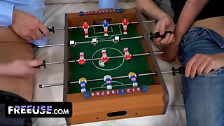 Step mom Kiara Lord obeys breakfast and gets tit fondled by her sonnie