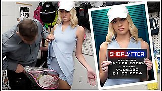 Skyler Storm Is An A-level Athlete At School Who Gets Caught Shoplifting By A Horny Mall Cop