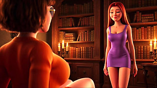 Velma and Daphne Surrendering To Their Deepest Steamy Sensual Desires in Hot Baths and Passionate Encounters