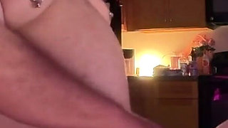 Big Bear Fucks Piggy Rose BBW Tight Ass (side View)