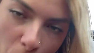 A Guy Helped Me with the Shopping, I Thanked Him with a Blowjob and a Fuck