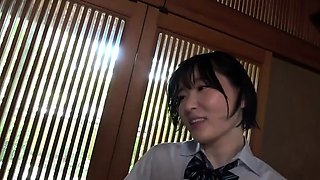 Young blonde gives blowjob and titjob to old guy