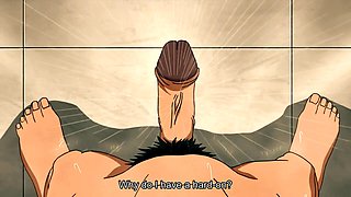 Missionary, pussy licking, cartoon porn