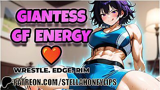 Your Giantess Gf Wrestles You, Rimjobs You, Then Deepthroats Your Cock F4m Gfe Audio Roleplay