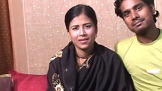 Indian wife, full night honeymoon sex