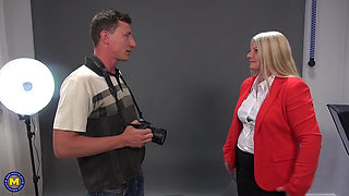 German Mature Stepmom Rosella Gets Fucked Hard by Stud Jason Steel