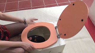 human toilet for Lady Morgana