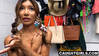 Naughty thief Clara Trinity barters pussy for jewels ft. Jack Vegas: Porn