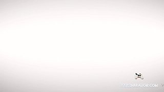 Car Toon - Gentle Caress Turns Into Deep Thrusts & Creamy Climax