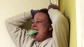 Naughty mouth swabbed out with soap