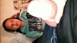 Big ass hottie riding big cock